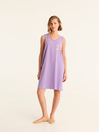 LIKE A TOURISTA loose tank dress