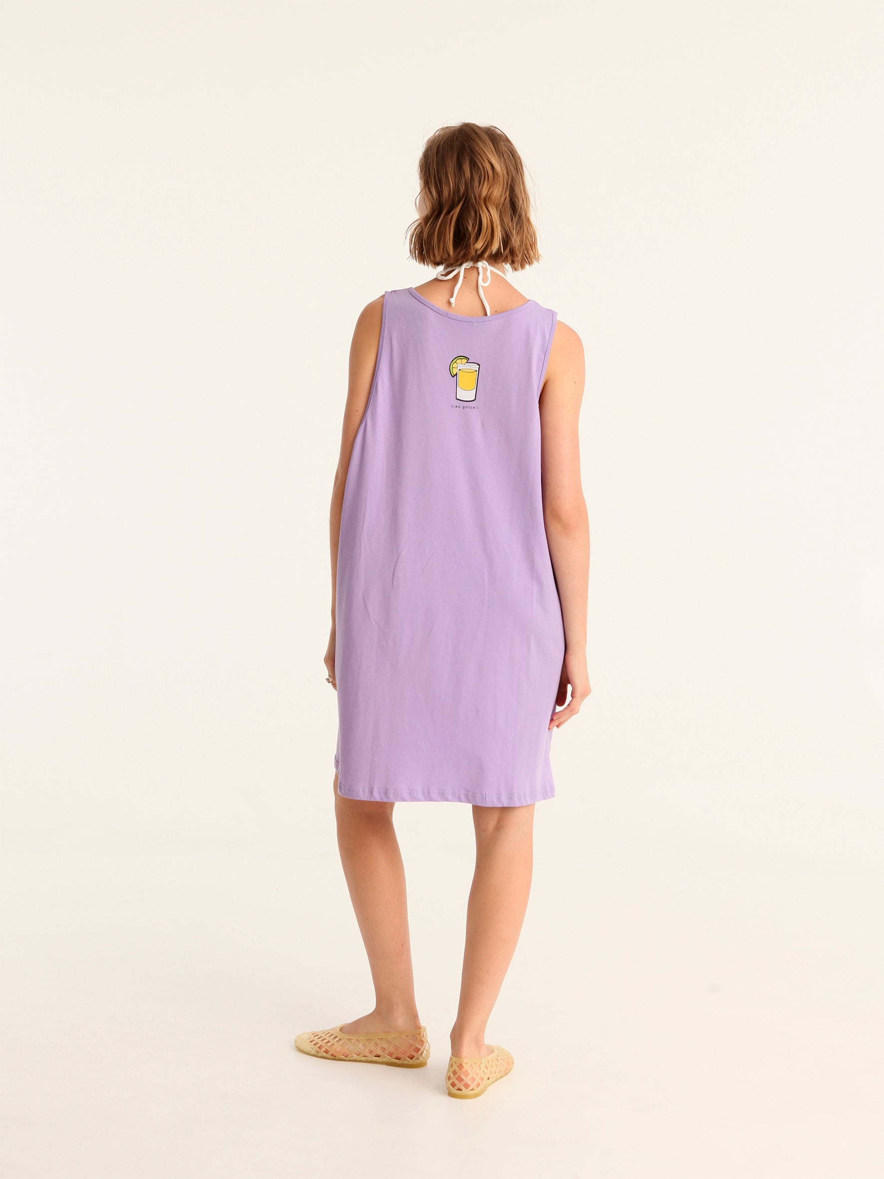 LIKE A TOURISTA loose tank dress