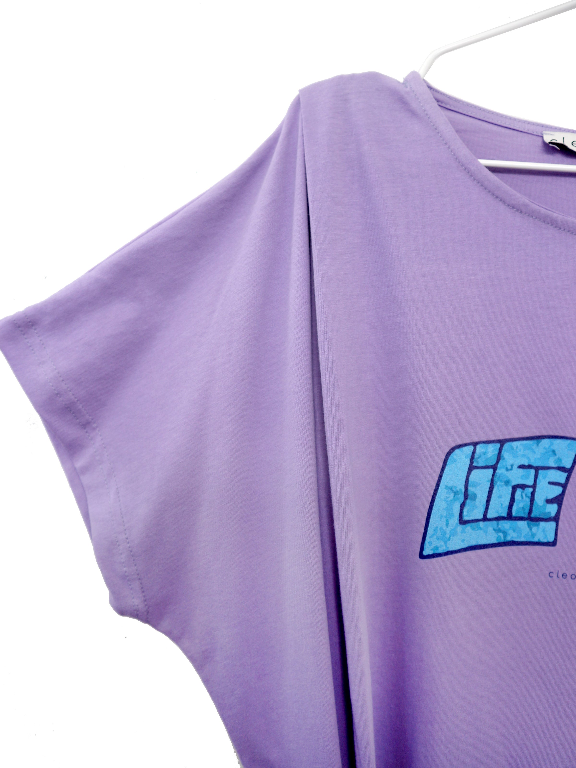 LIFE HAPPENS loose belted dress