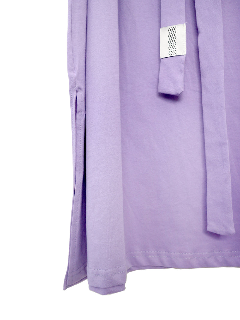LIFE HAPPENS loose belted dress