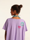 LIFE HAPPENS loose belted dress