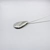 RIB DROP necklace - sterling silver
