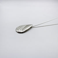 RIB DROP necklace - sterling silver