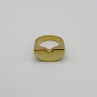 RAINBOW ring - gold plated sterling silver