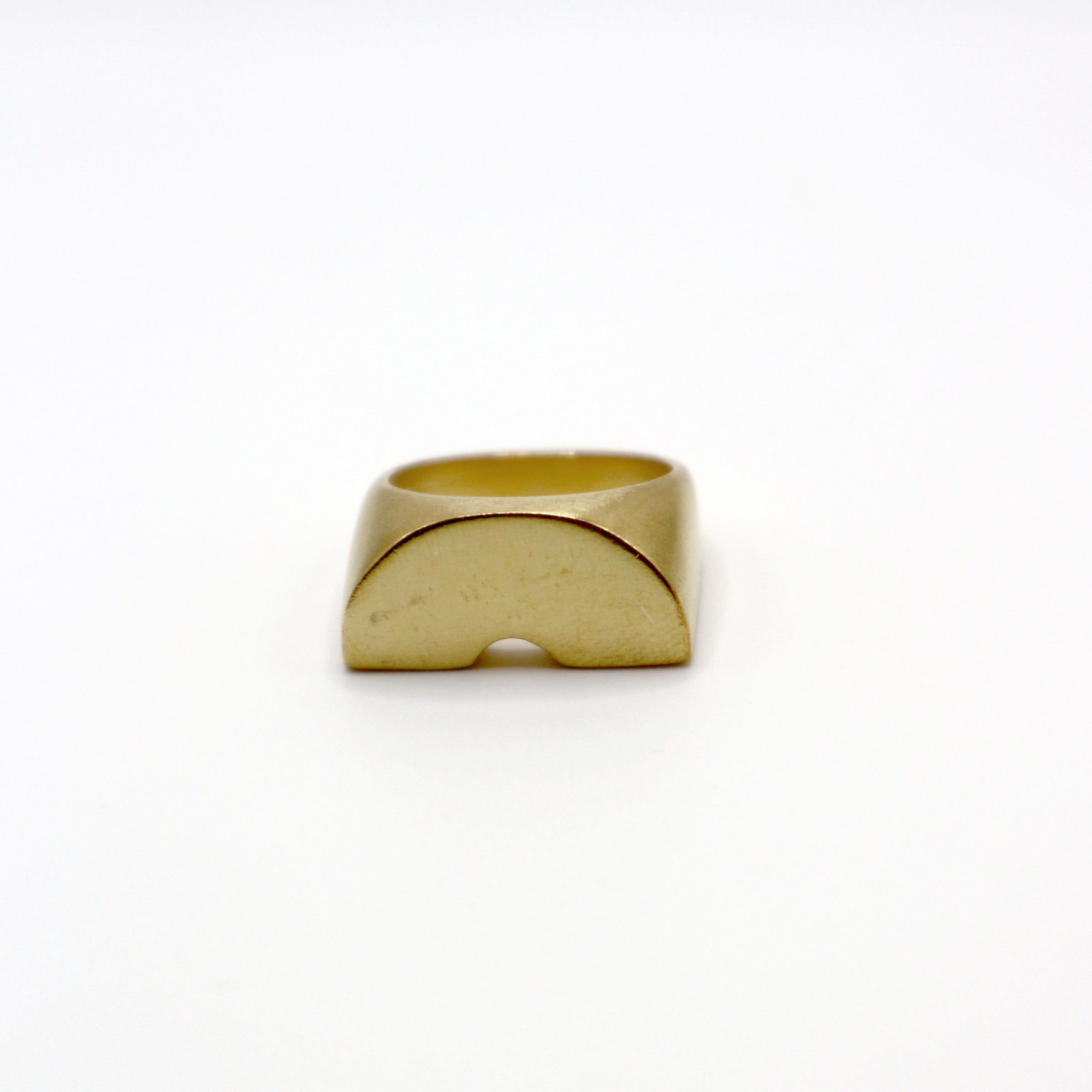 RAINBOW ring - gold plated sterling silver