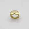 RAINBOW ring - gold plated sterling silver