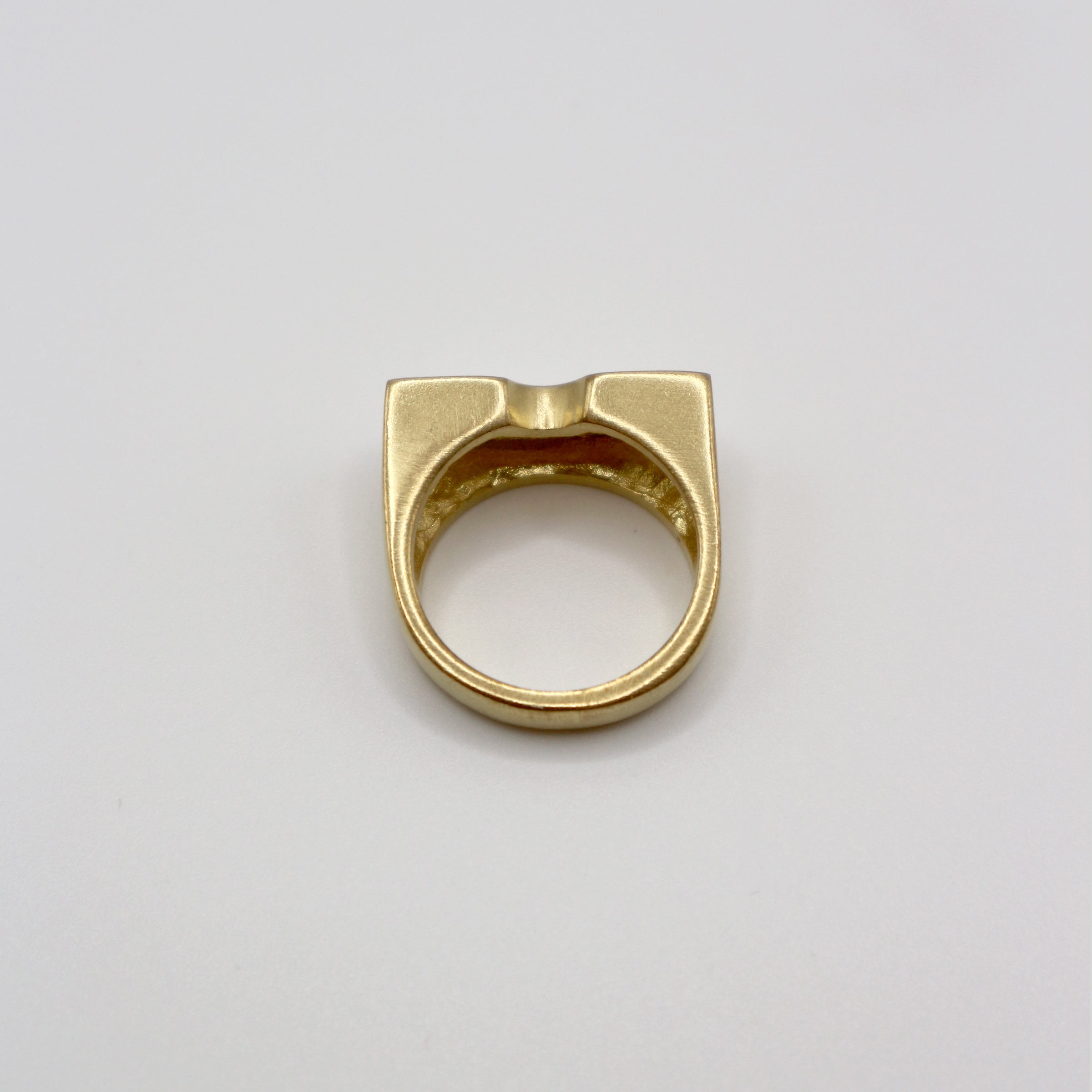 RAINBOW ring - gold plated sterling silver