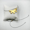 SUN necklace - gold plated sterling silver