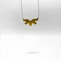 SUN necklace - gold plated sterling silver