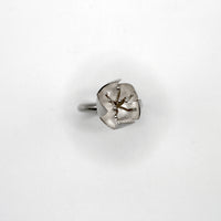 FLOWER ring - sterling silver - * unique and one of a kind *