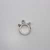 CURLY WAVE ring - sterling silver - * unique and one of a kind *