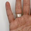 CURLY WAVE ring - sterling silver - * unique and one of a kind *