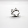CURLY WAVE ring - sterling silver - * unique and one of a kind *