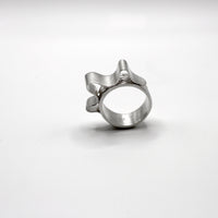 CURLY WAVE ring - sterling silver - * unique and one of a kind *