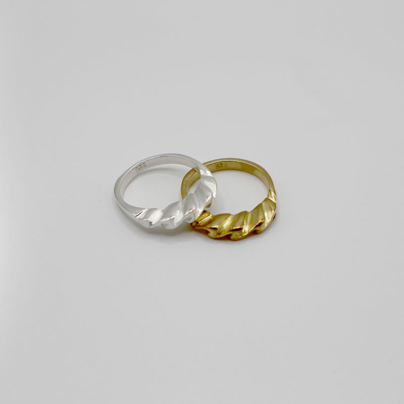 WAVE ring - sterling silver