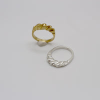 WAVE ring - sterling silver