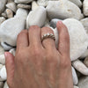 WAVE ring - sterling silver
