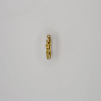 WAVE ring - gold plated sterling silver
