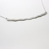 FLAT WAVE necklace - sterling silver