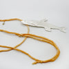 FRISSA fish necklace - sterling silver - *one of a kind*