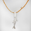 FRISSA fish necklace - sterling silver - *one of a kind*