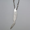 CONGER EEL fish necklace - sterling silver - *one of a kind*