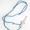 TROUT fish necklace - sterling silver - *one of a kind*