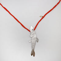 MURMURA fish necklace - sterling silver - *one of a kind*