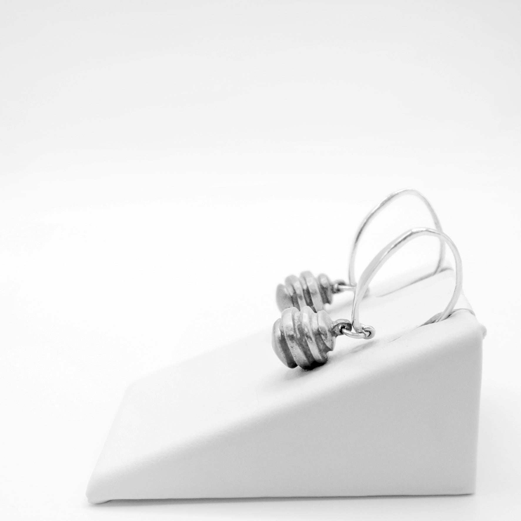 RIB BILIES earrings - sterling silver