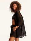 NET BLACK mao men shirt