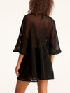 NET BLACK mao men shirt