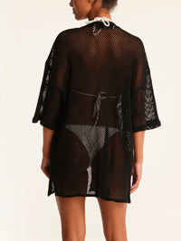 NET BLACK mao men shirt