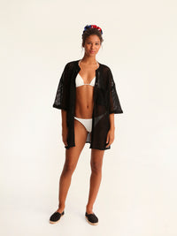 NET BLACK mao men shirt