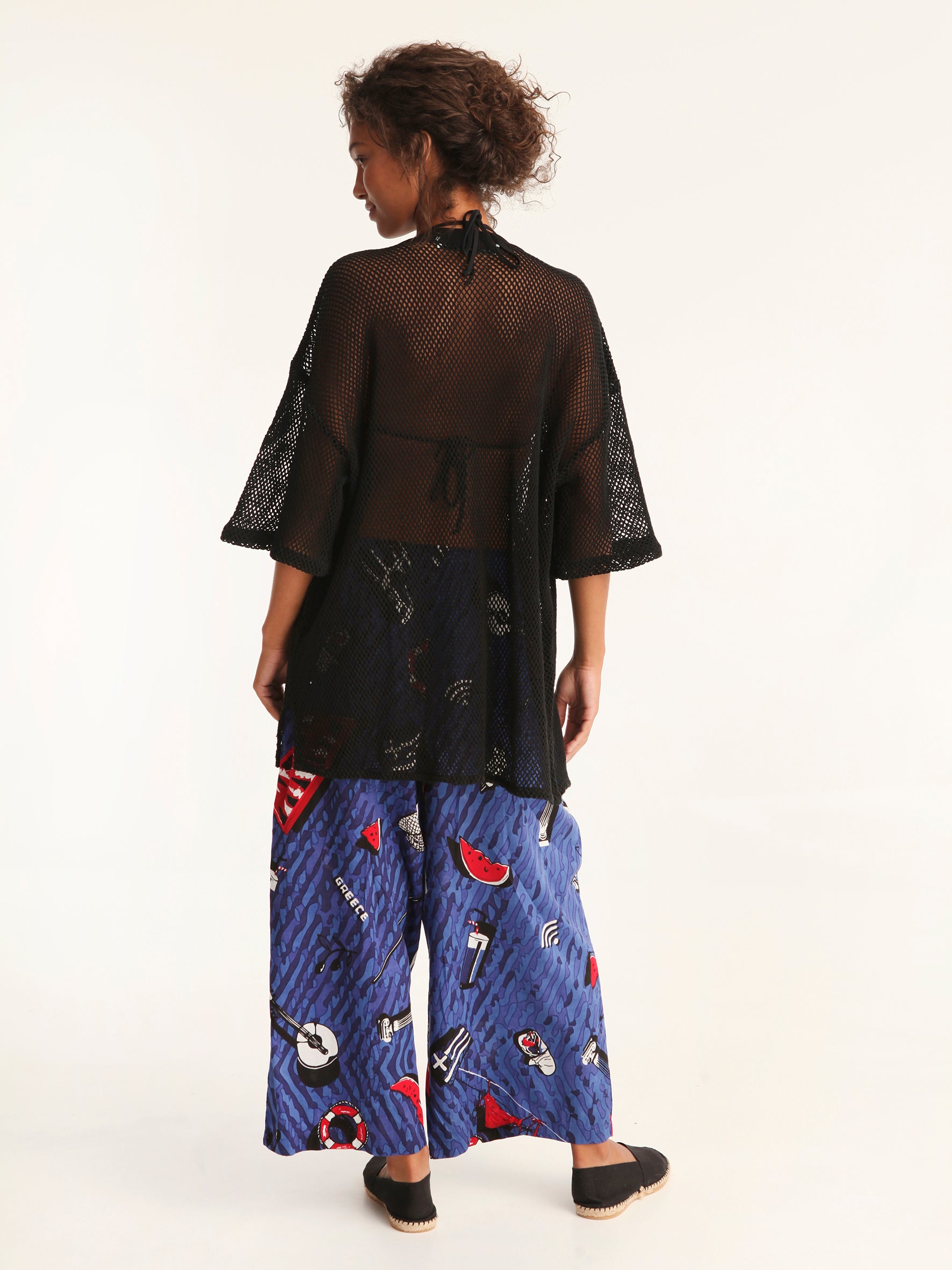 NET BLACK mao men shirt