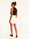 NET BLACK cropped top