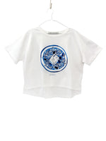 CHORIATIKI cropped t-shirt