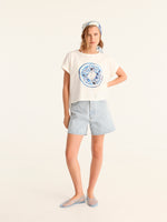 CHORIATIKI cropped t-shirt