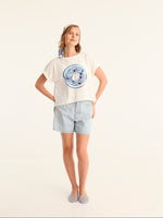 CHORIATIKI cropped t-shirt