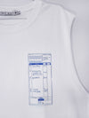 CHECK PLEASE sleeveless tank top