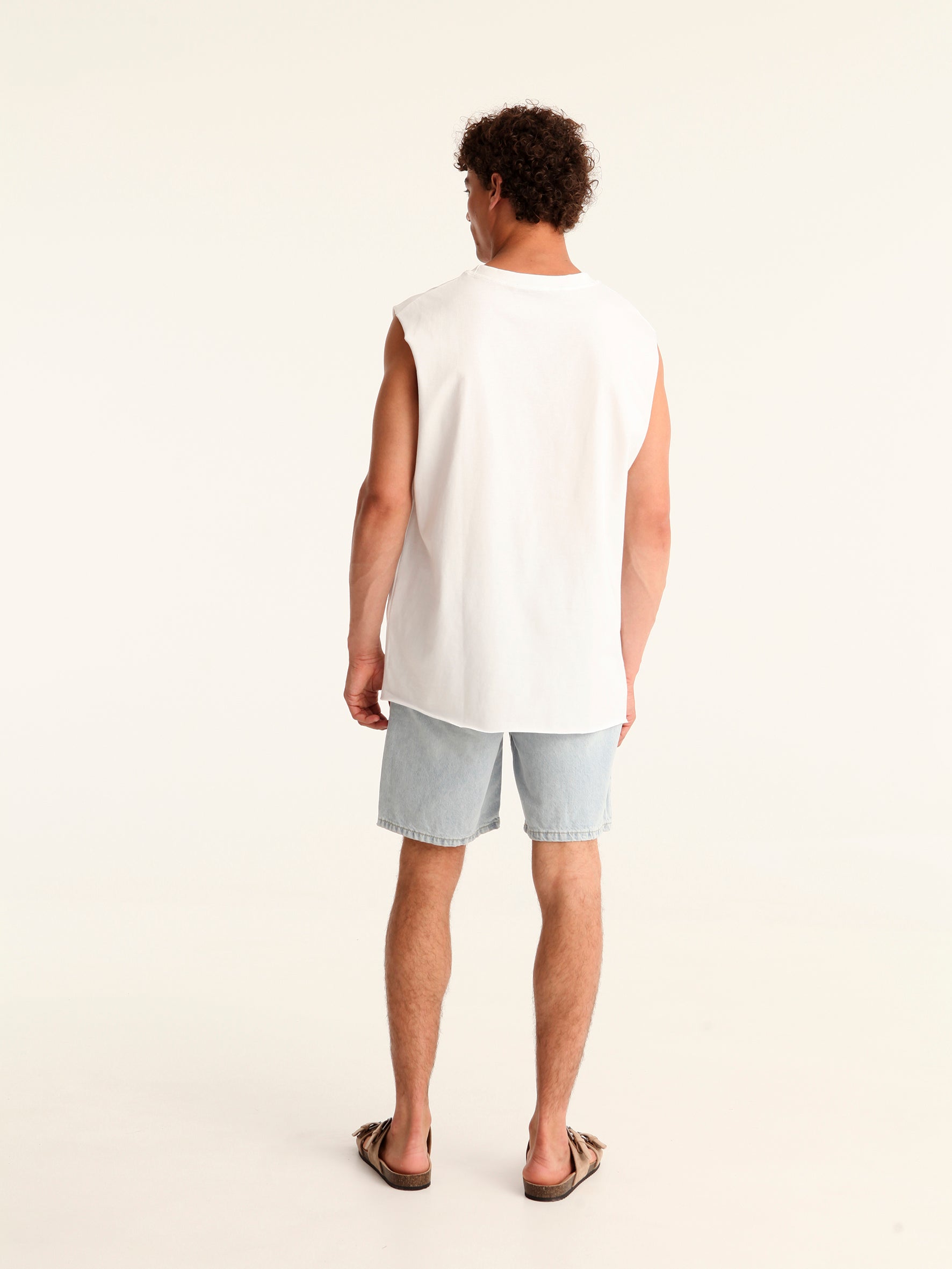 CHECK PLEASE sleeveless tank top