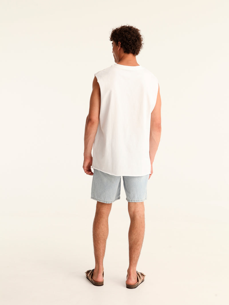 CHECK PLEASE sleeveless tank top