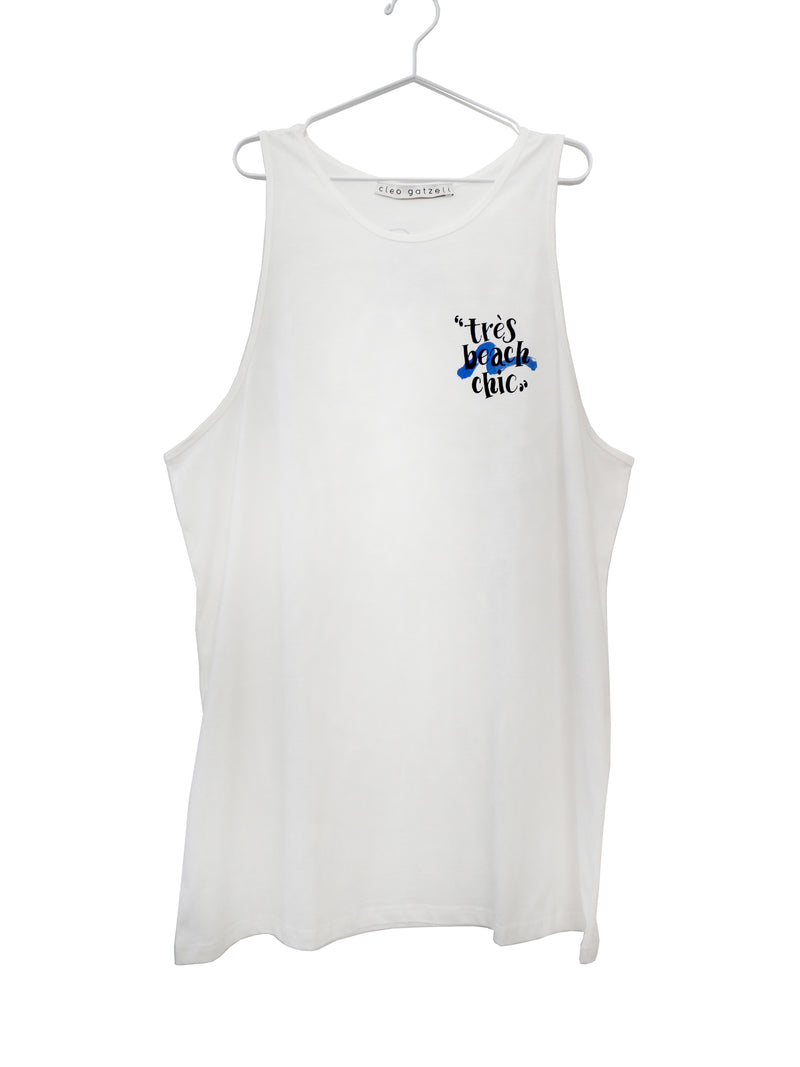 TRES BEACH CHIC loose tank dress