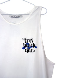 TRES BEACH CHIC loose tank dress