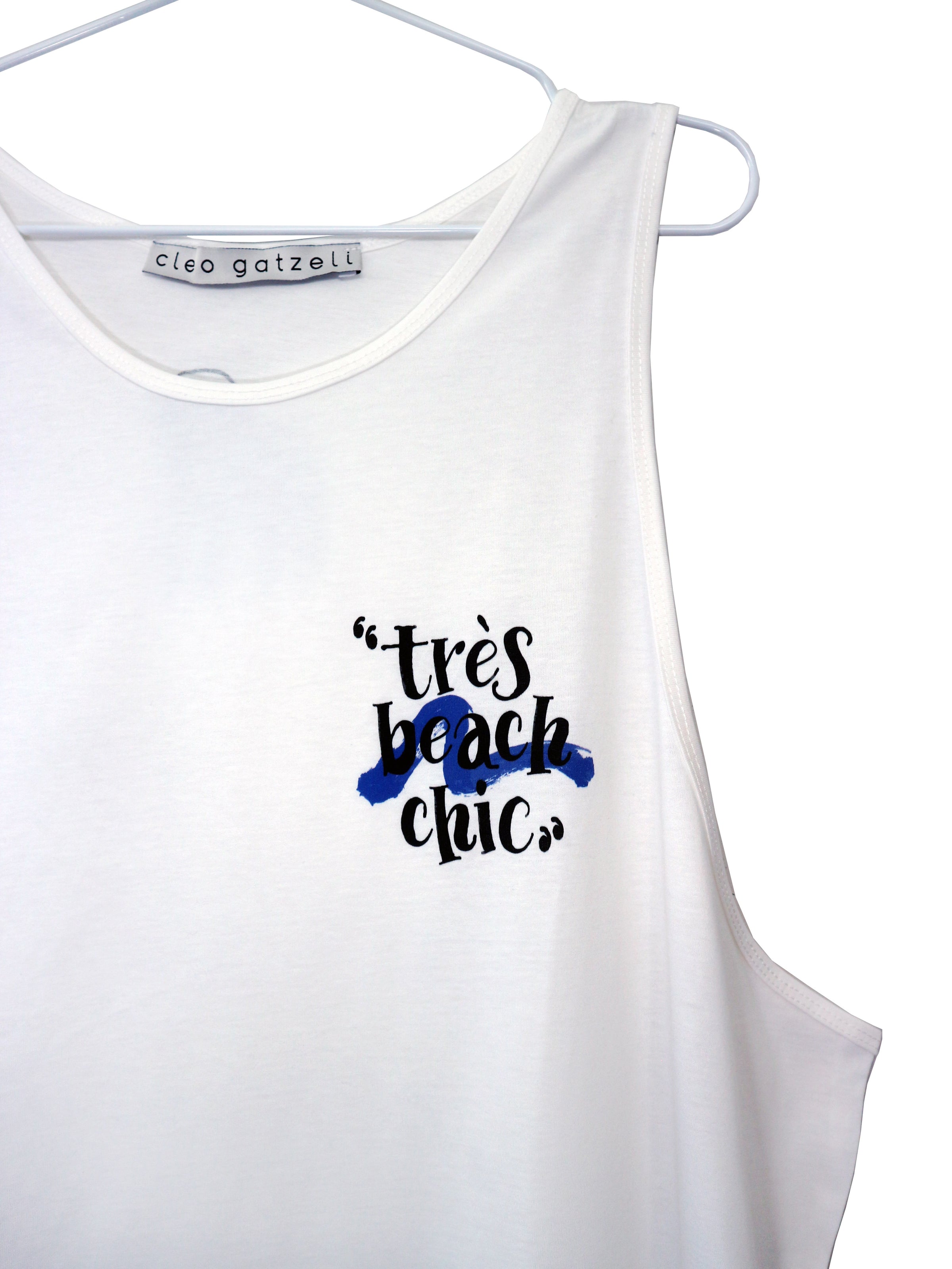 TRES BEACH CHIC loose tank dress