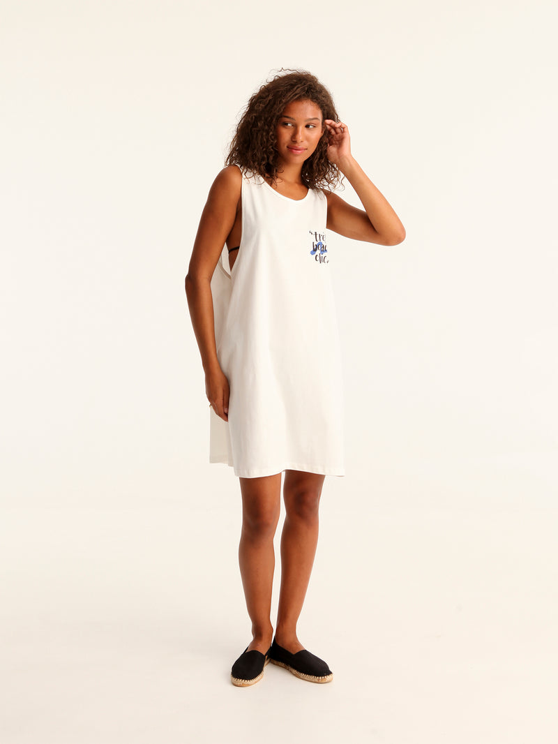 TRES BEACH CHIC loose tank dress
