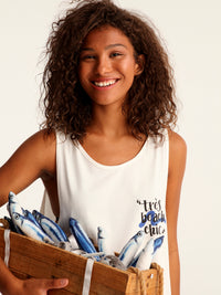 TRES BEACH CHIC loose tank dress