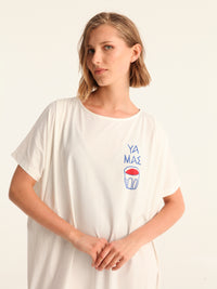 YA MAS loose belted dress