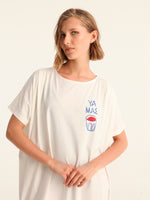 YA MAS loose belted dress