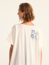YA MAS loose belted dress