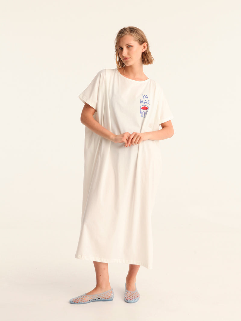 YA MAS loose belted dress